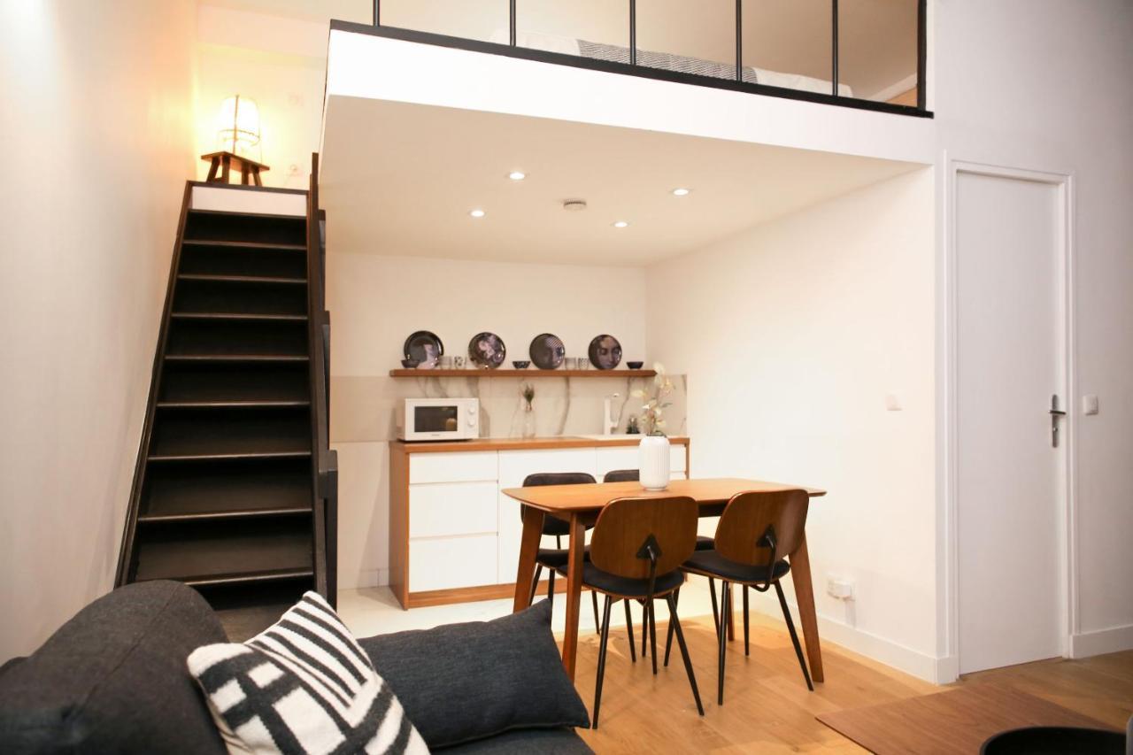 Bel Appartement Studio Moderne Mezzanine - 4P Paris Ngoại thất bức ảnh